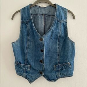 Vintage 70’s women’s denim vest